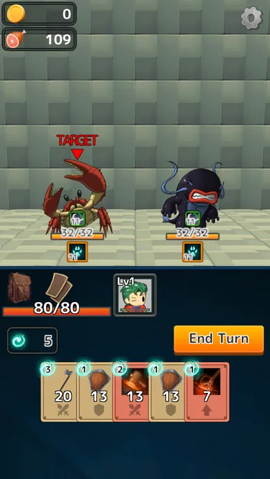 Tangkapan skrin ZakuzakuDungeon