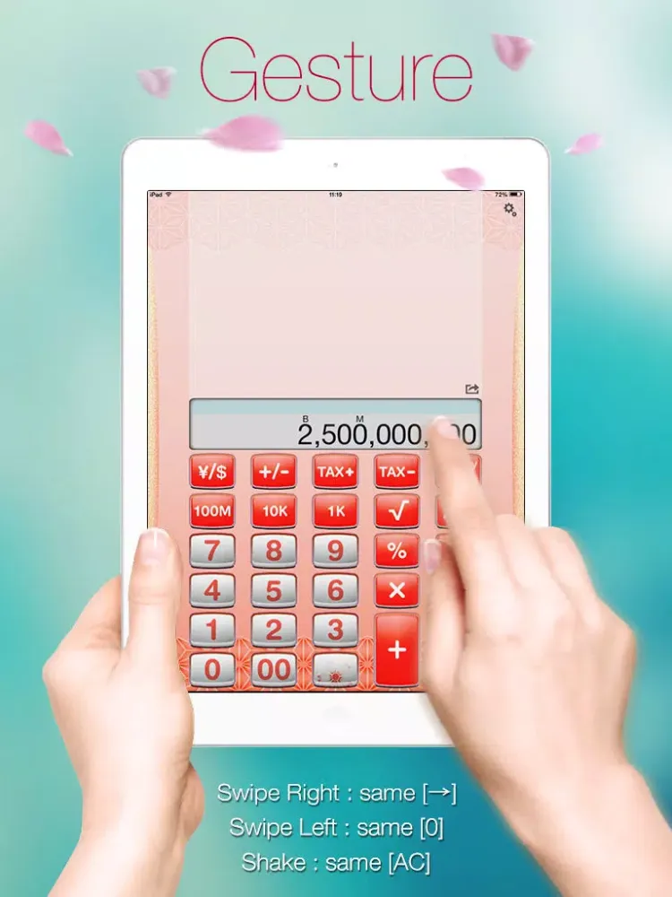 Скриншоты Calculator reCalcPro - Reuse of the numbers, App for iPhone, iPad iPad 