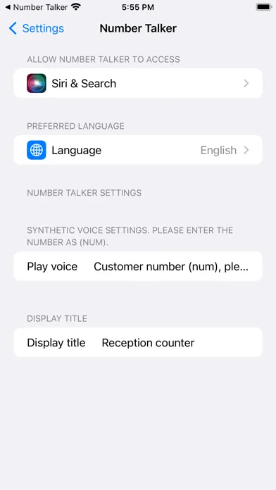 Screenshot di Number Ringer