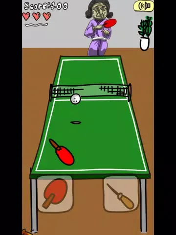 ภาพหน้าจอของ Takoyaki Ping Pong iPad 