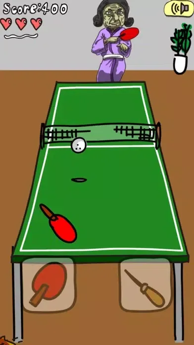 ภาพหน้าจอของ Takoyaki Ping Pong