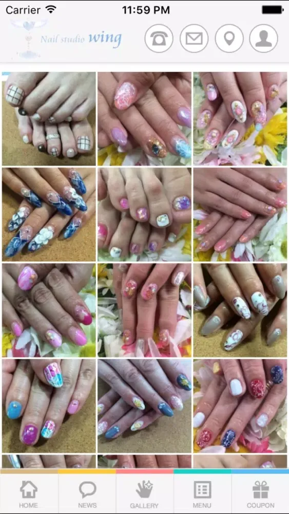 Nail studio Wing Ekran Görüntüleri