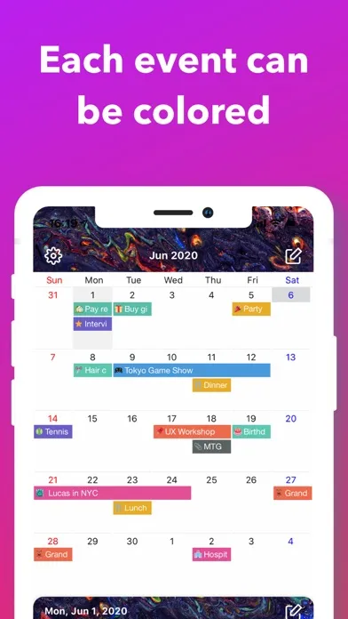 صور Sticker Calendar: Time Planner