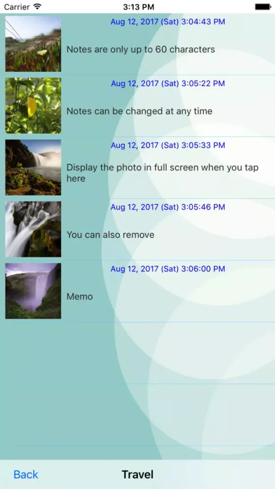 Capturas de pantalla de Photograph Memo