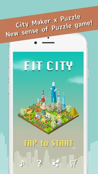 Capturas de tela do Fit City   Block Puzzle Game