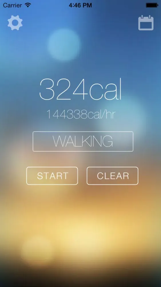 Captures d'écran de Easy Calorie Counter "Kallory"