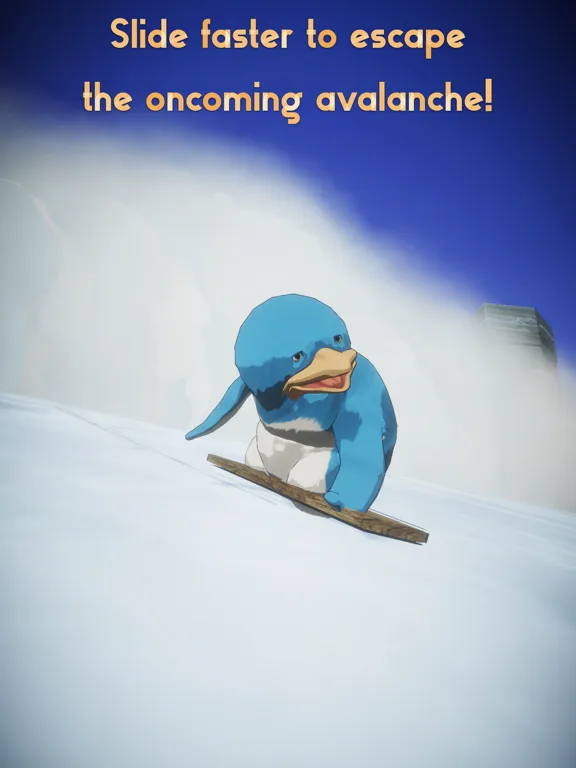 تصاویر Penguin X-Run: Snowboarding iPad 