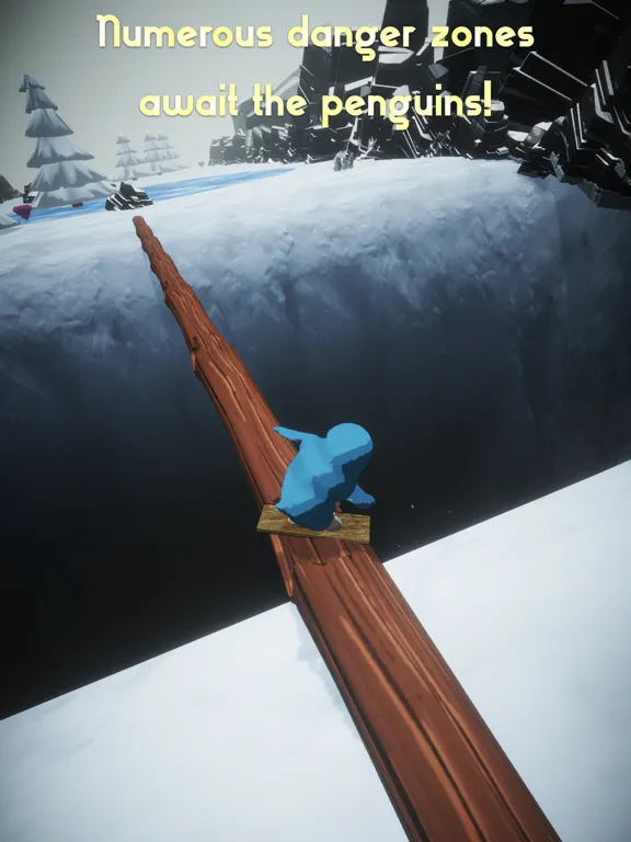 تصاویر Penguin X-Run: Snowboarding iPad 