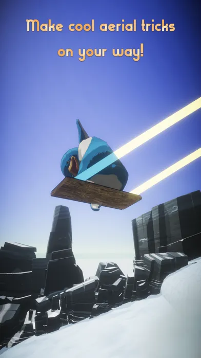تصاویر Penguin X-Run: Snowboarding