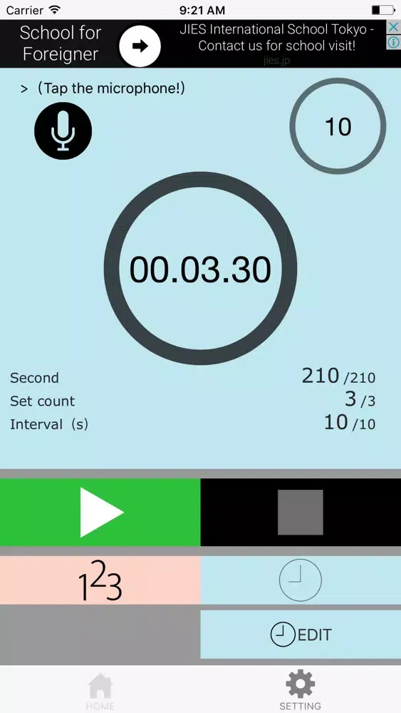 Captures d'écran de TRA-COUNTIMER
