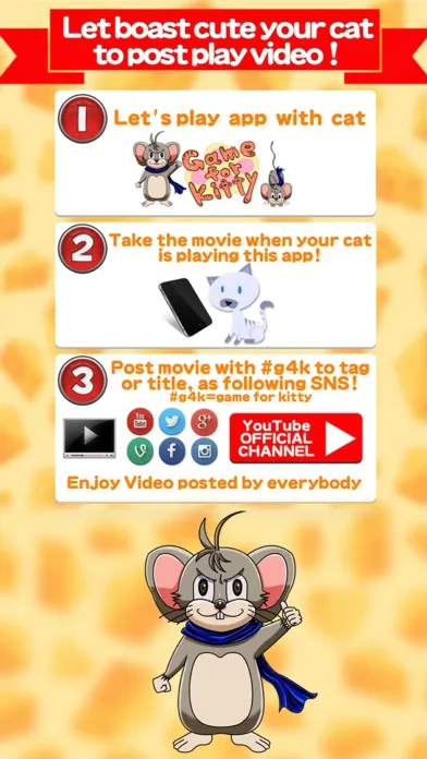 Скриншоты Game like a kitty -Mouse Tapping Game
