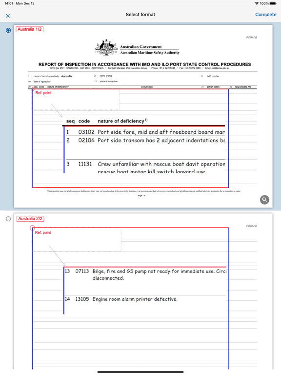 PSC Intelligence iPad 应用截图