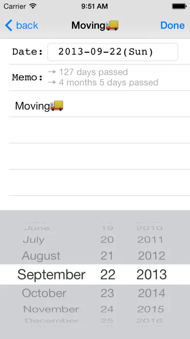 صور DateCalcMemo ～ how many days