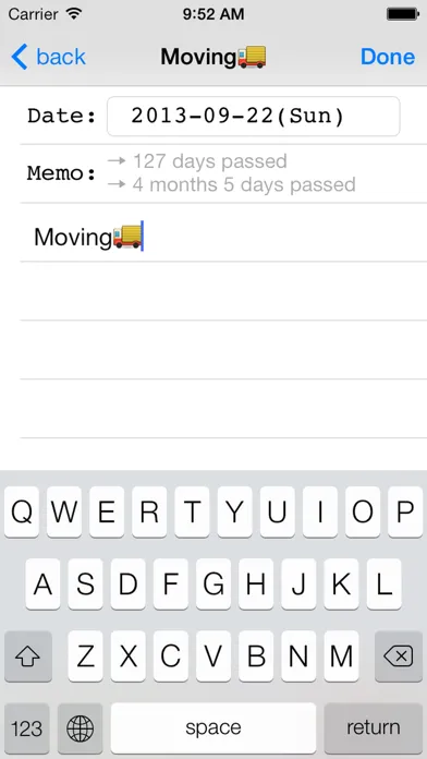 صور DateCalcMemo ～ how many days