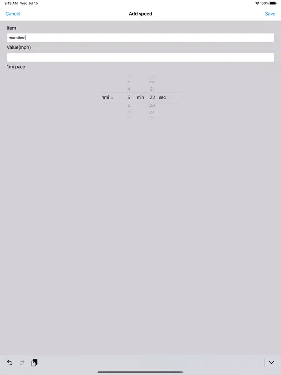Capturas de tela do Sportscaster Tool iPad 