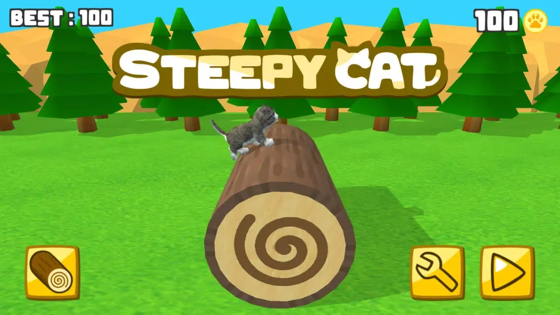 Captures d'écran de Steepy Cat