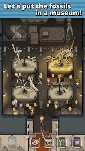 TAP! DIG! MY MUSEUM! سکرین شاٹس