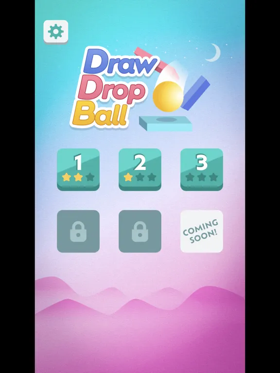 Capturas de tela do Draw Drop Ball iPad 