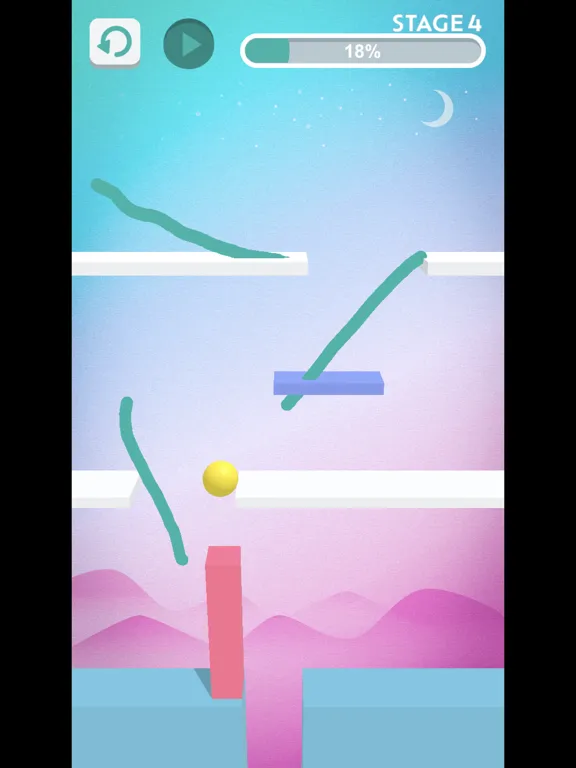 Capturas de tela do Draw Drop Ball iPad 