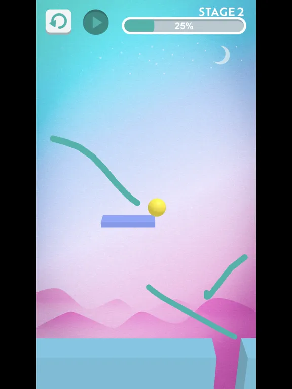 Capturas de tela do Draw Drop Ball iPad 