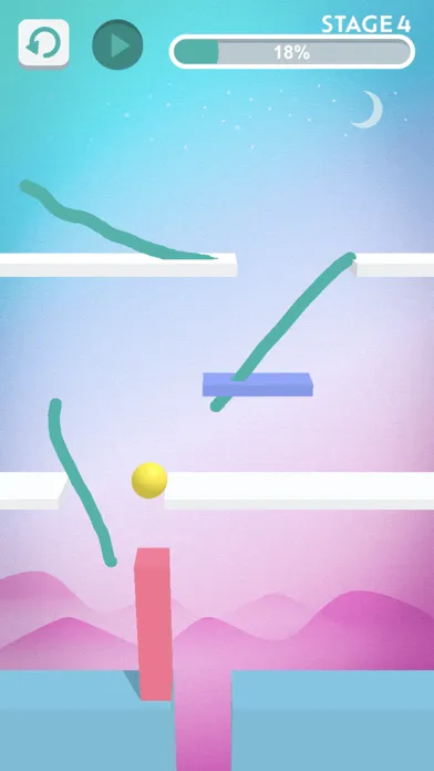 Capturas de tela do Draw Drop Ball