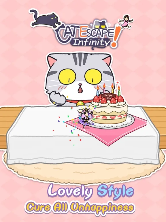Cat Escape! Infinity！ iPad 應用截圖