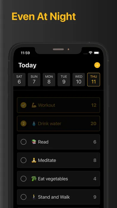Ảnh chụp màn hình của Track Daily Habits - Habeets