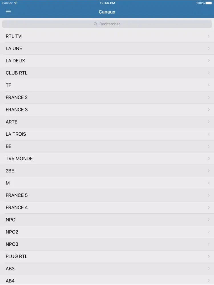 TV - Télévision de Belgique iPad  স্ক্রিনশট