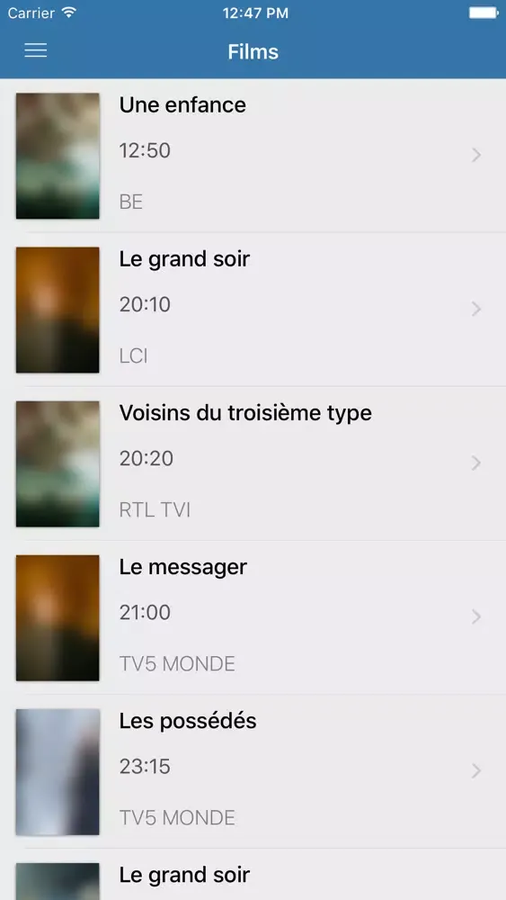 TV - Télévision de Belgique স্ক্রিনশট