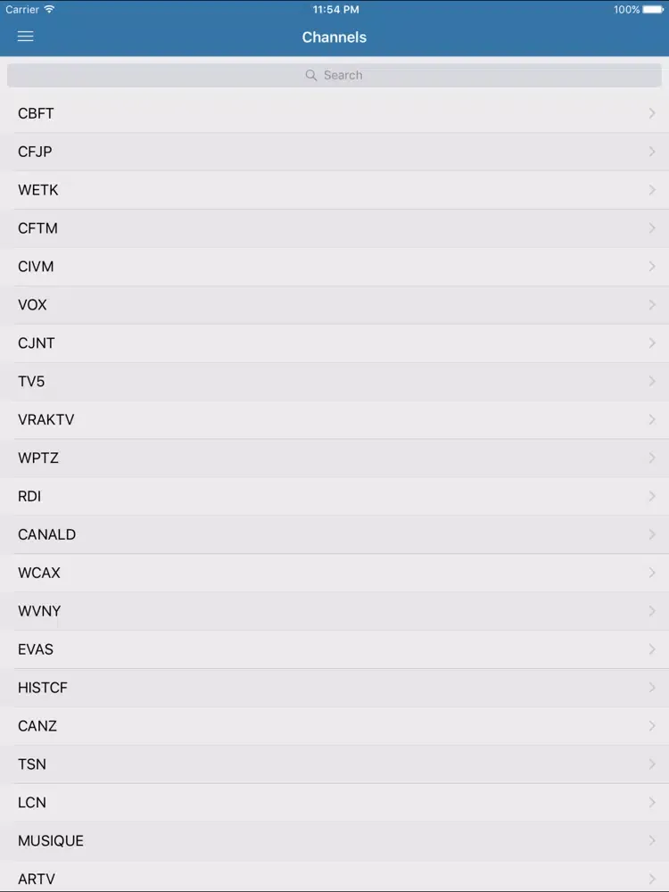 صور TV - Canadian Television Guide iPad 