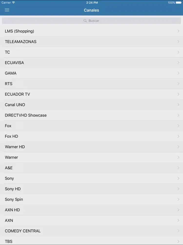 Televisión de Ecuador - TV iPad 应用截图