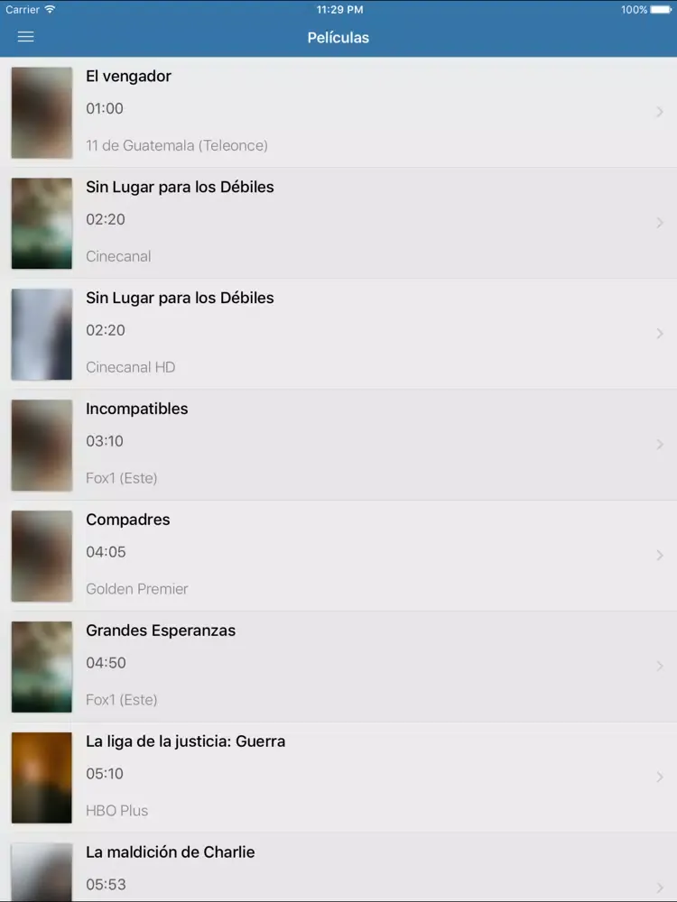 TV - Televisión de Honduras iPad  Screenshots