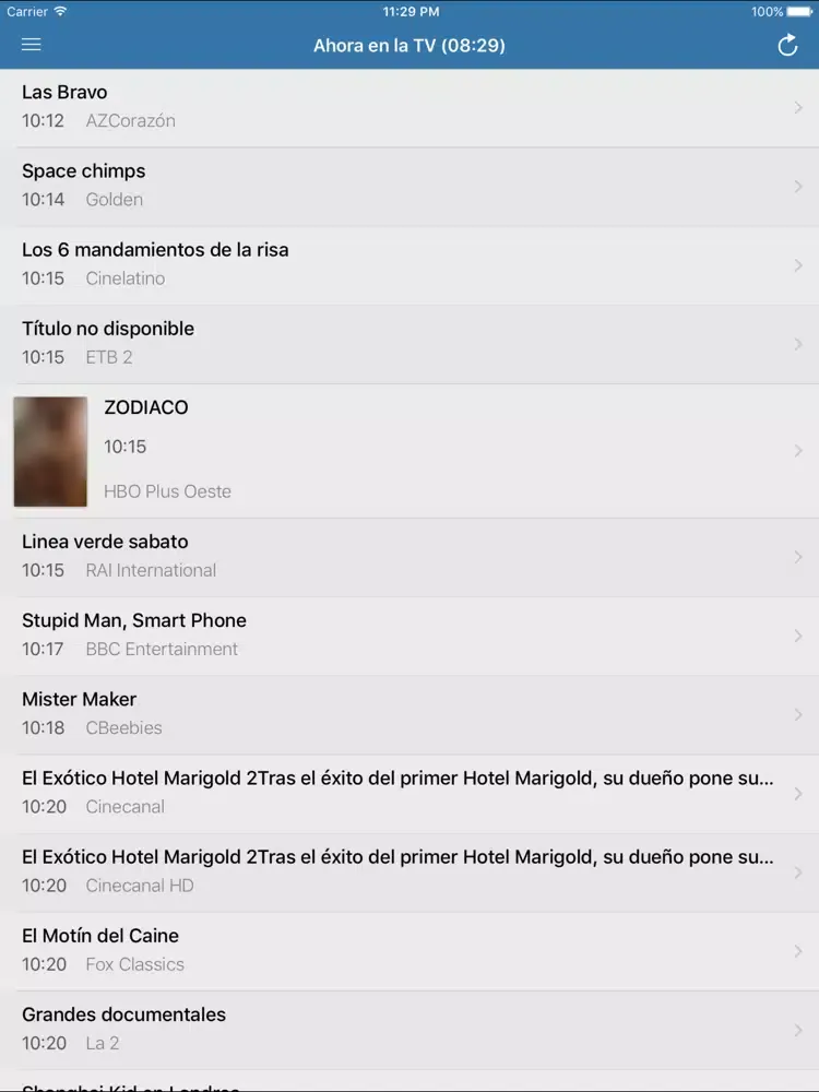 TV - Televisión de Honduras iPad  Screenshots