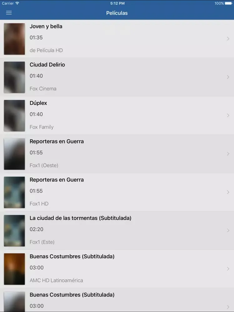 صور TV Televisión de Nicaragua iPad 