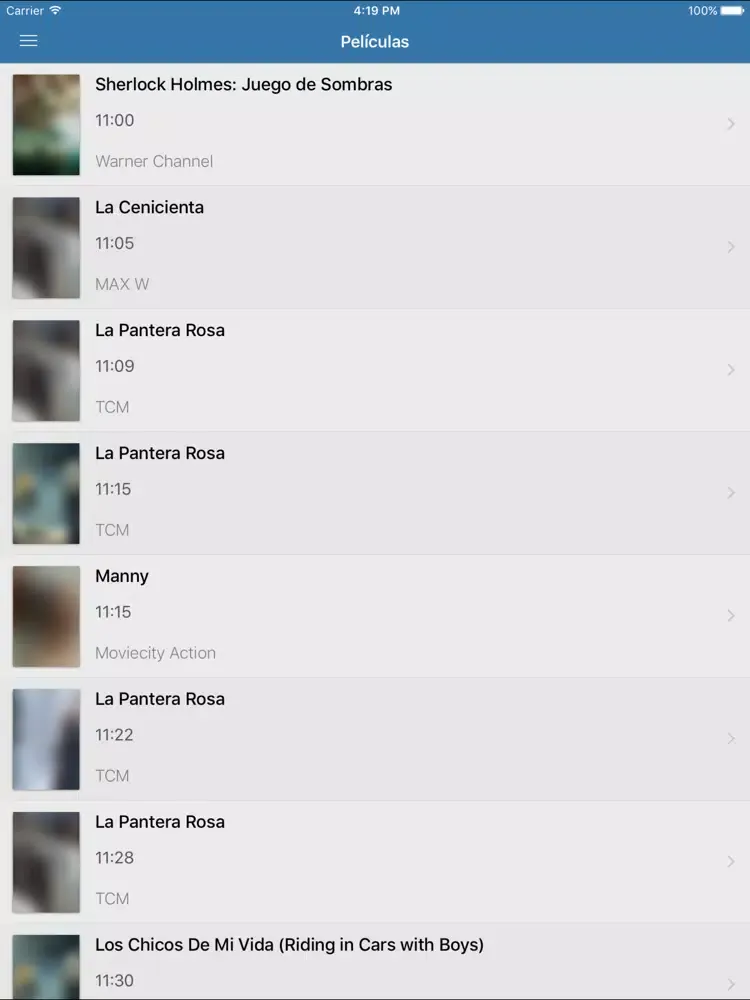 Televisión de Perú - TV, Series, Noticias iPad 应用截图