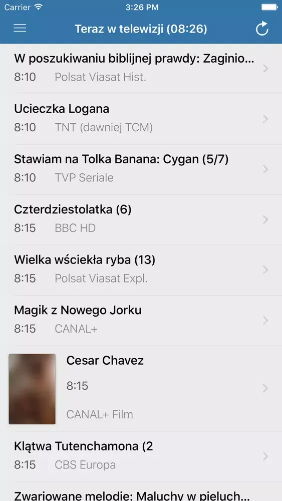Przewodnik Telewizja Polska Screenshots