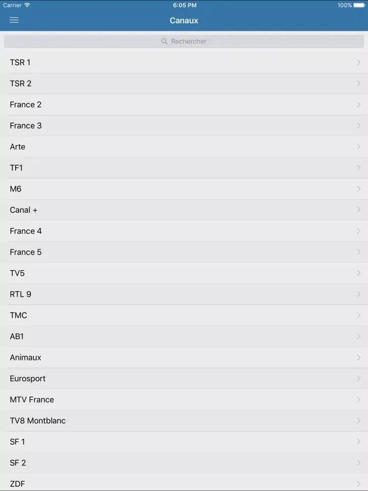1TV - Suisse Télévision iPad  স্ক্রিনশট