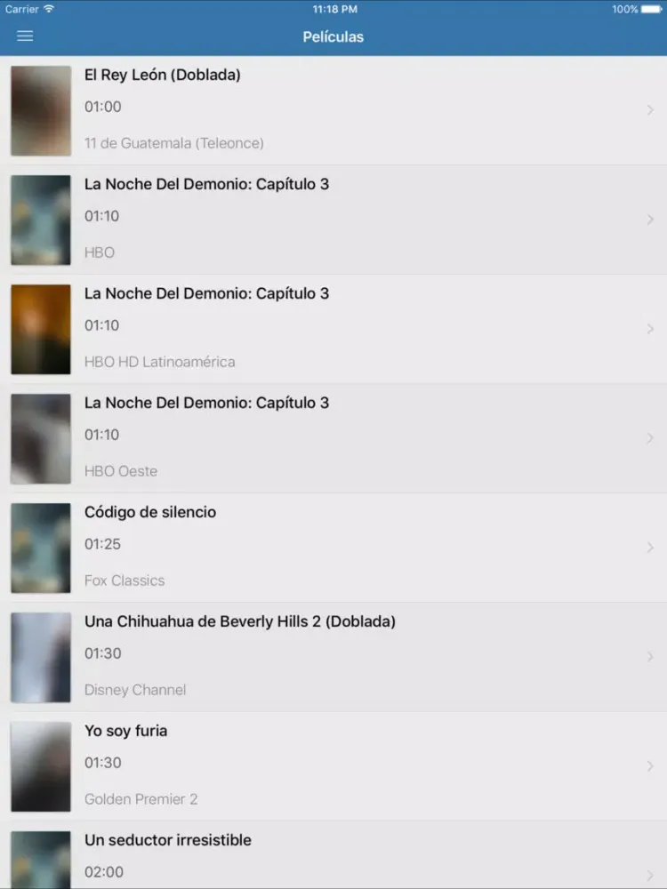 تصاویر 1TV - Televisión de Costa Rica iPad 