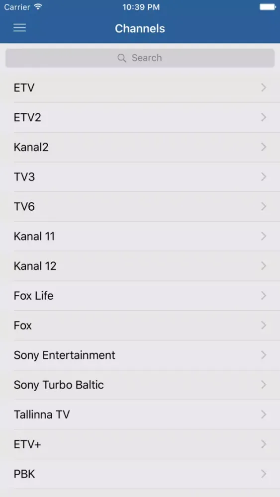1TV - Eesti Telekanalite Screenshots