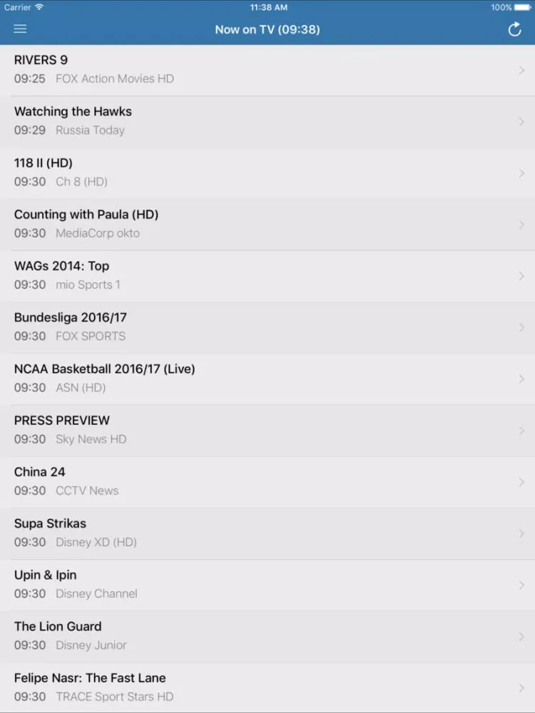 1TV - Televisi di Indonesia iPad  Screenshots