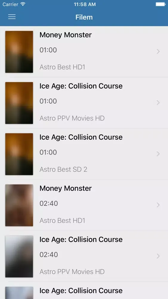 1TV - TV Malaysia Guide Screenshots