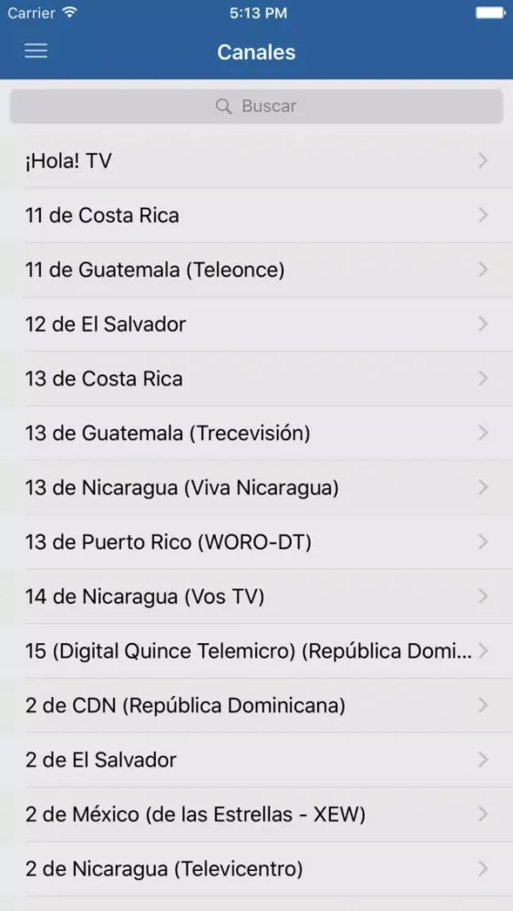 Capturas de pantalla de 1TV - Televisión de Nicaragua