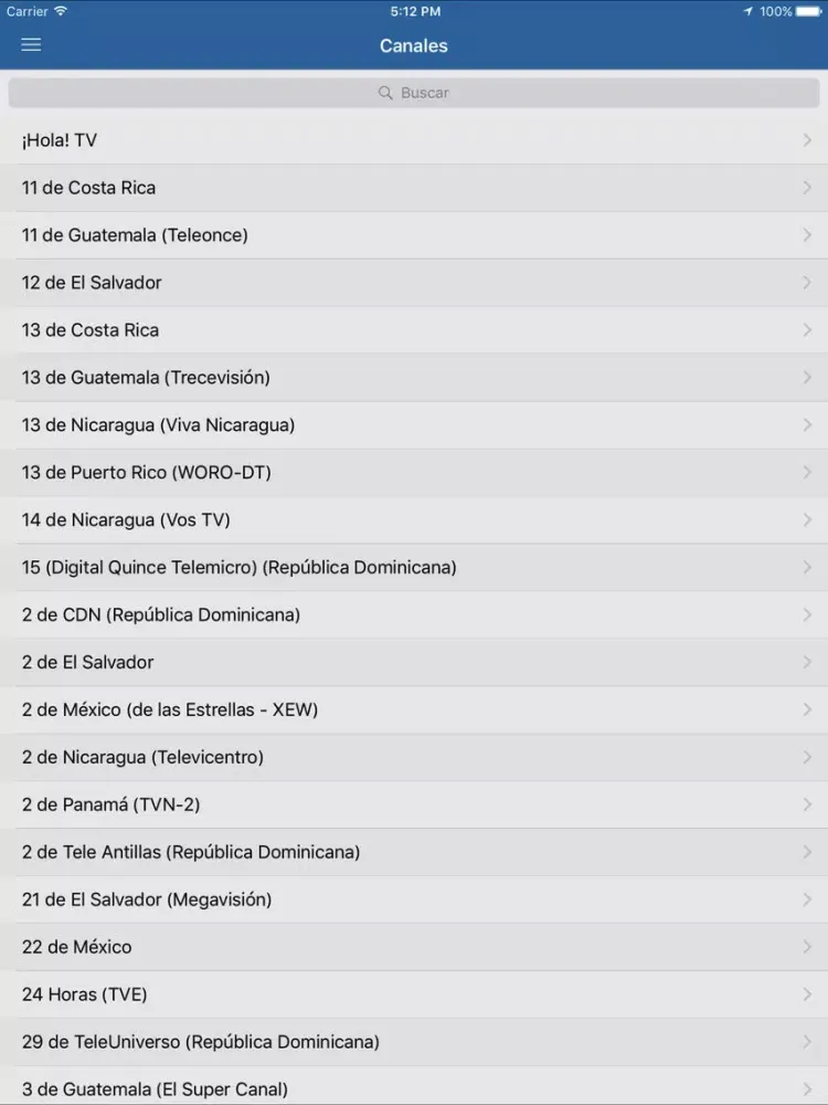 تصاویر 1TV - Televisión de Puerto Rico iPad 