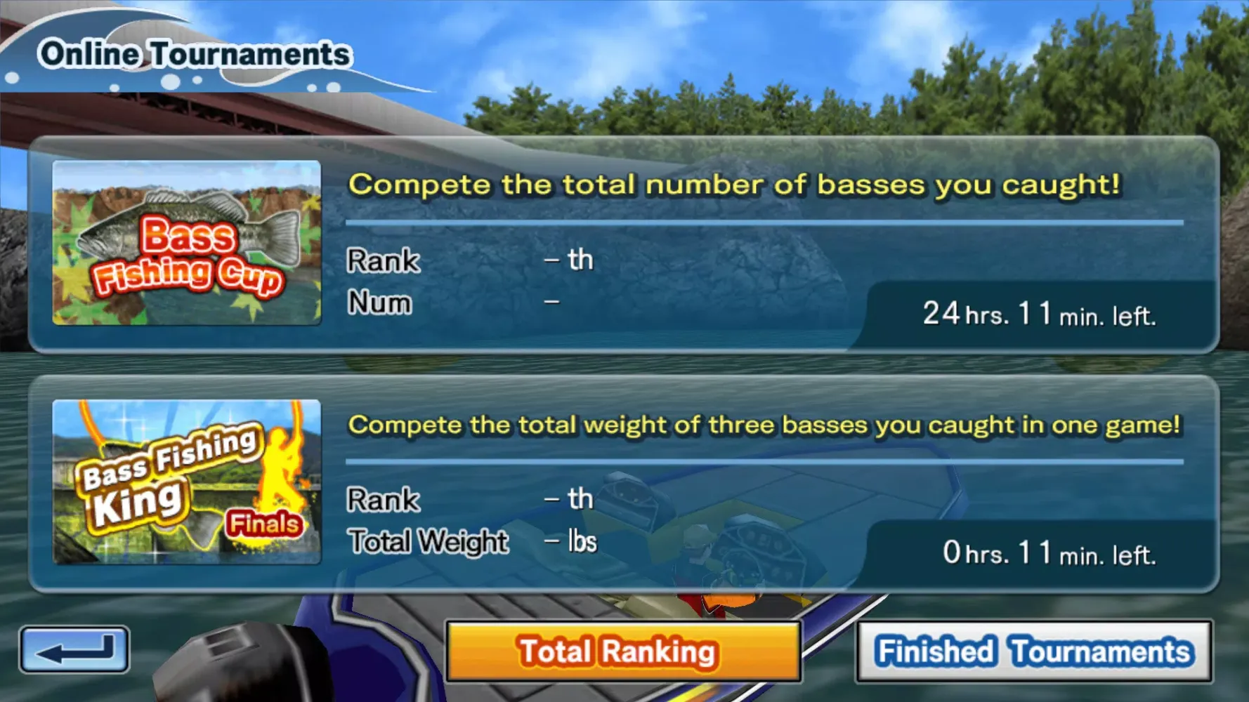 Bass Fishing 3D Screenshots