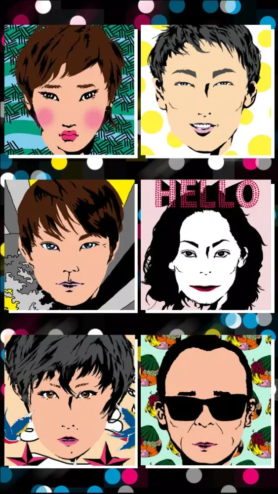 Like me! Let's create a portrait - Street art version Screenshots
