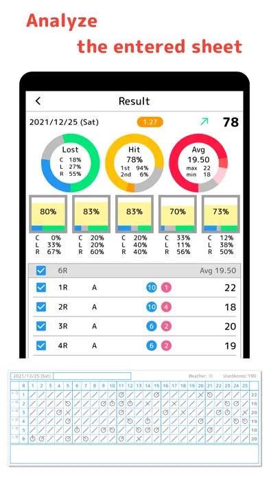 صور TrapShooting ScoreSheet