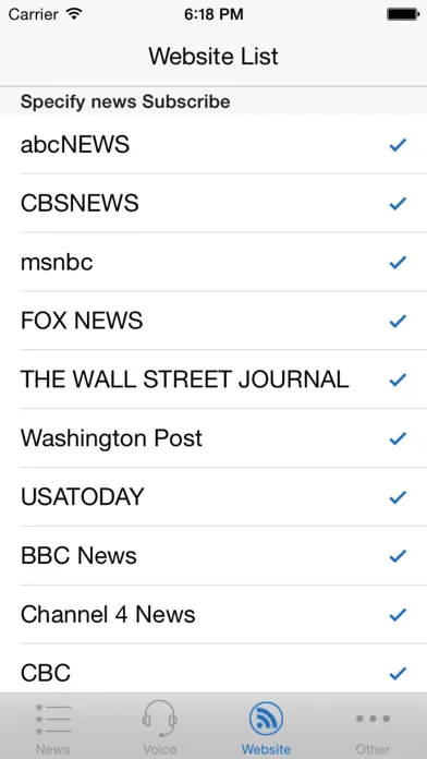 Captures d'écran de News to hear Lite