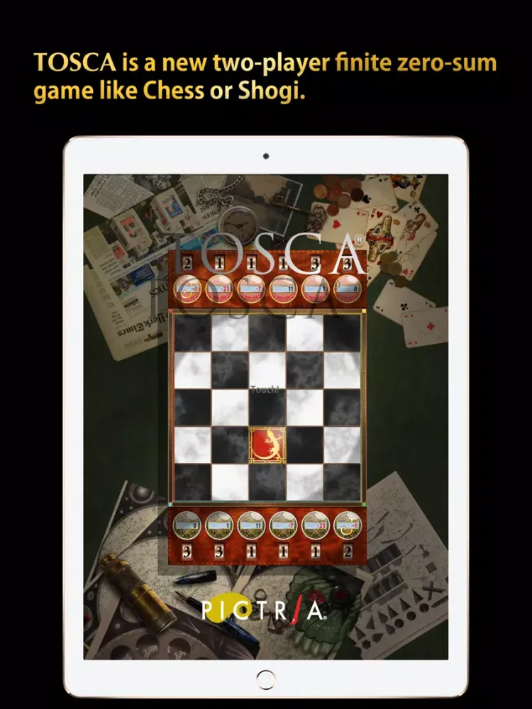 TOSCA/Tactical game like Chess iPad  سکرین شاٹس