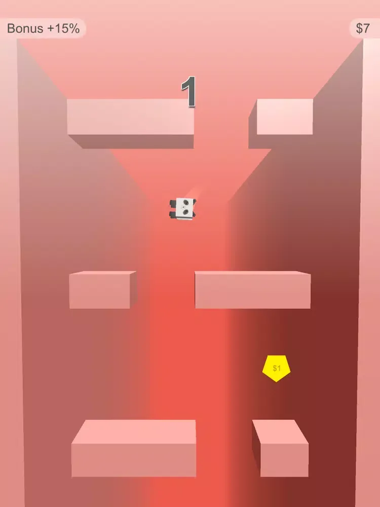 Falling Cube : Hard Game iPad  Screenshots