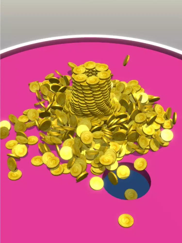 Tangkapan layar Drop Coin! iPad 